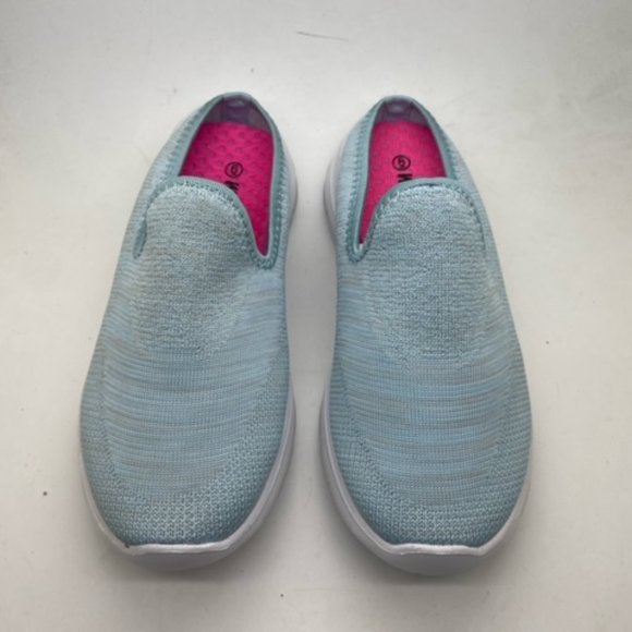 Ladies Shoes WildSole Bilbao Light Blue Casual Slip on Shoes - Picture 5 of 5